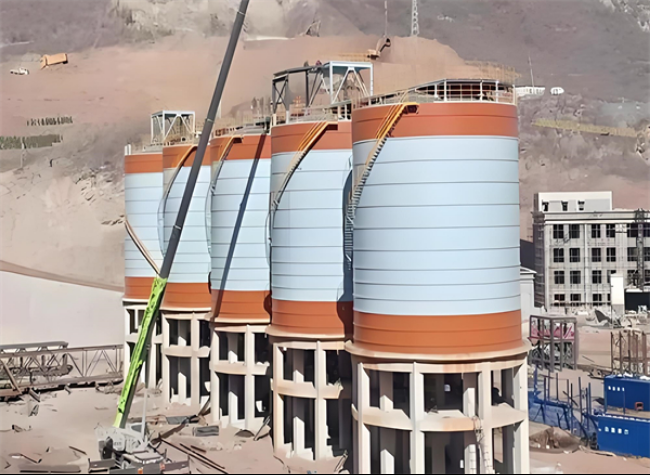 鲅鱼圈高架钢板仓